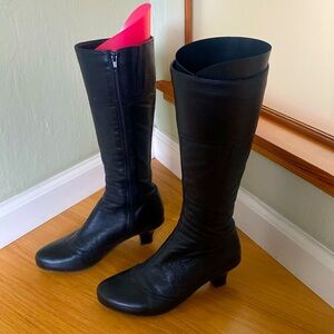La Canadienne Ramona 7.5 Black Leather